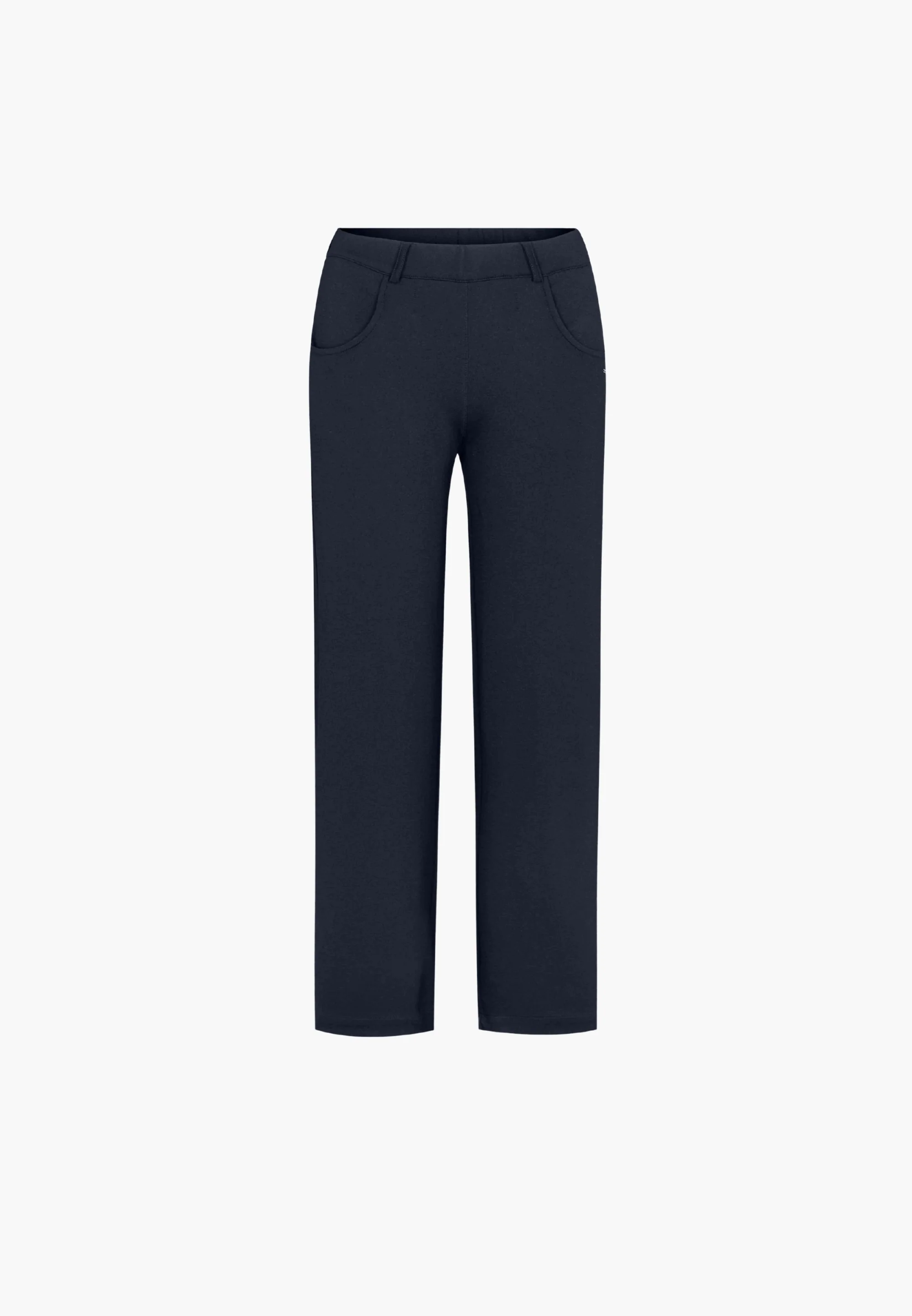 Donna Loose Jersey - Short Length - Navy brushed - Image 6