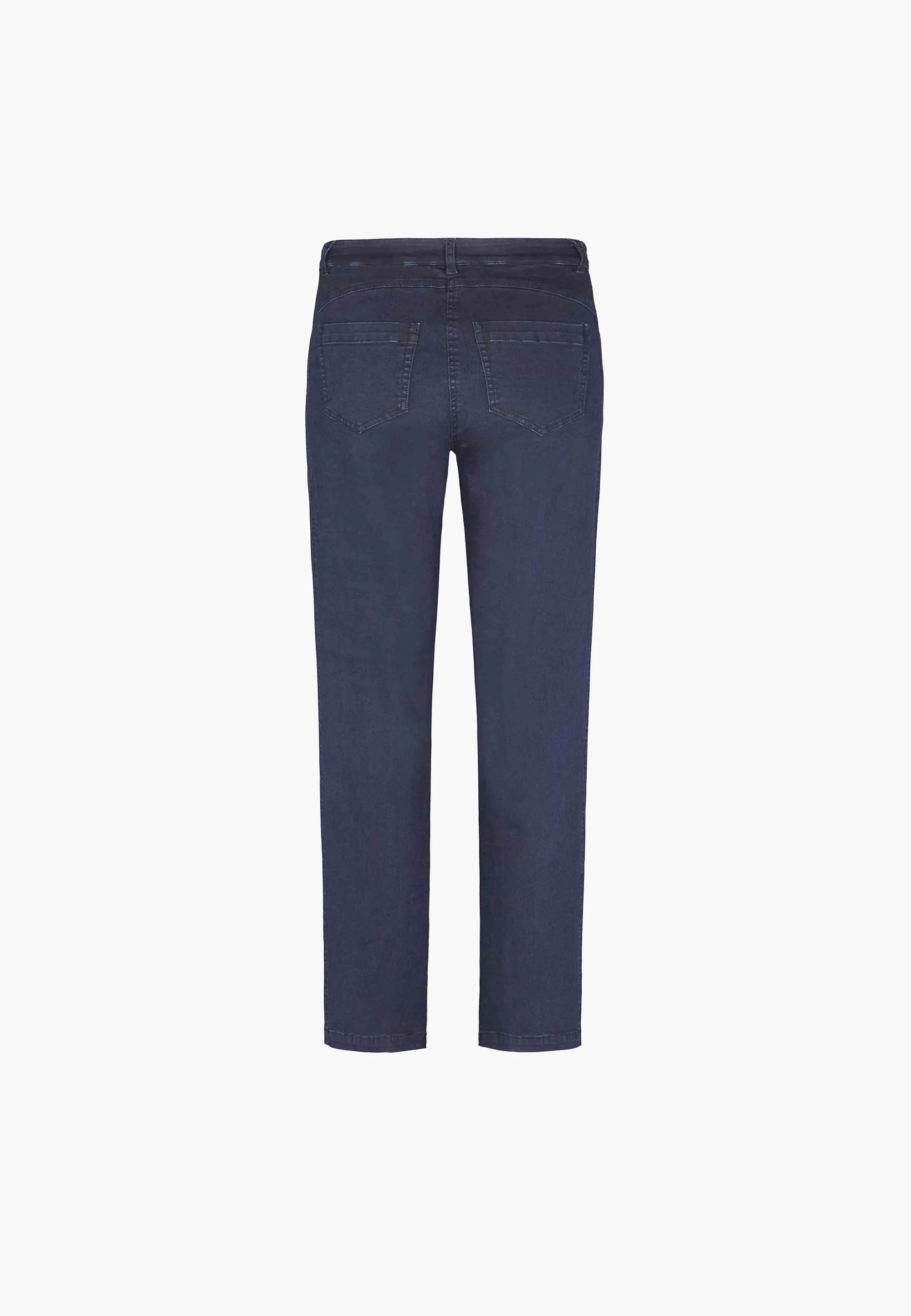 Serene 5-pocket Regular - Medium Length - Dark Blue Denim - Image 2