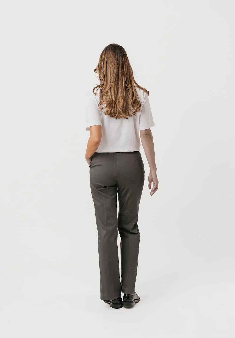 Phoebe Loose - Medium Length - Anthracite - Image 4