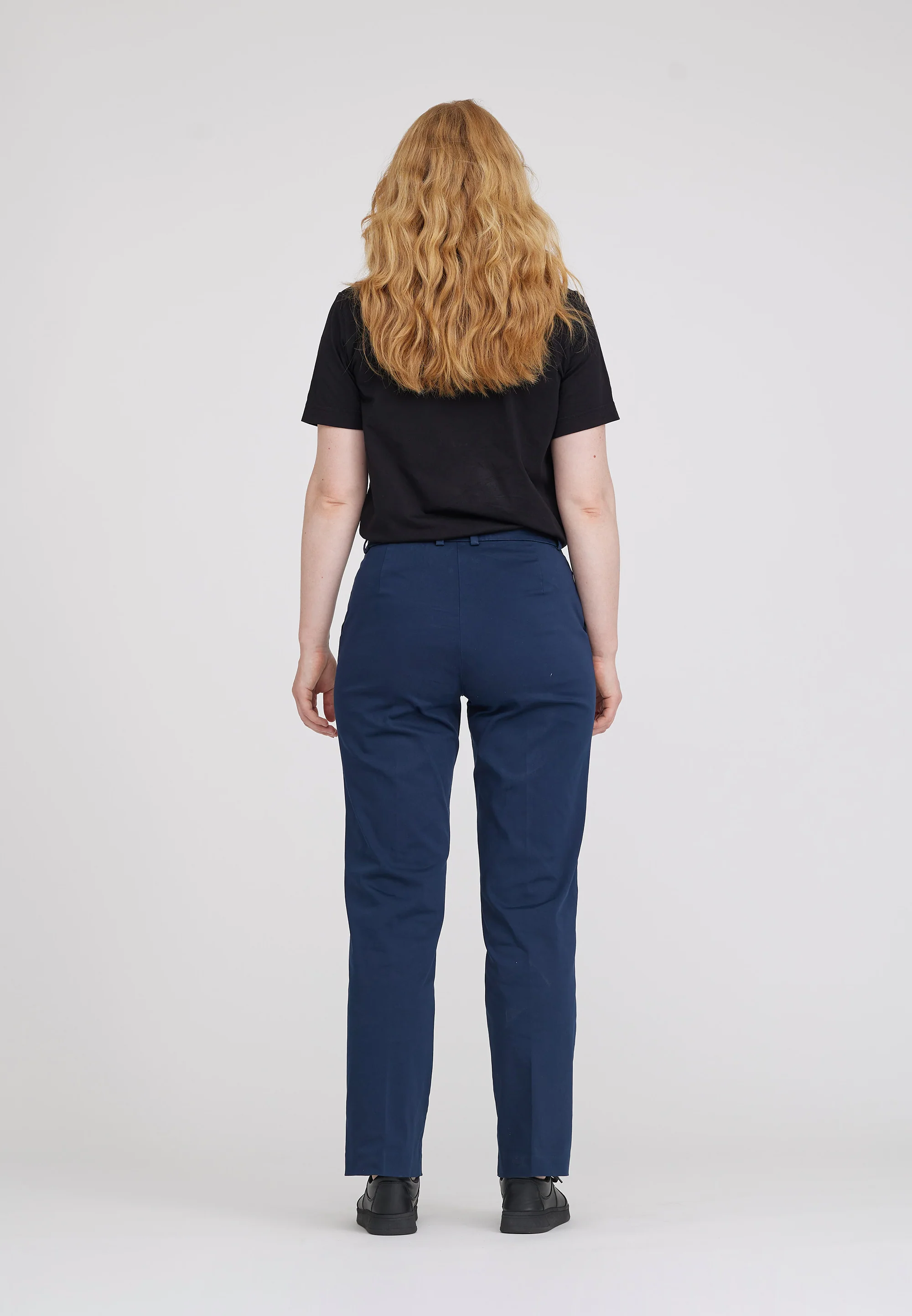 Phoebe Loose - Medium Length - Navy - Image 3