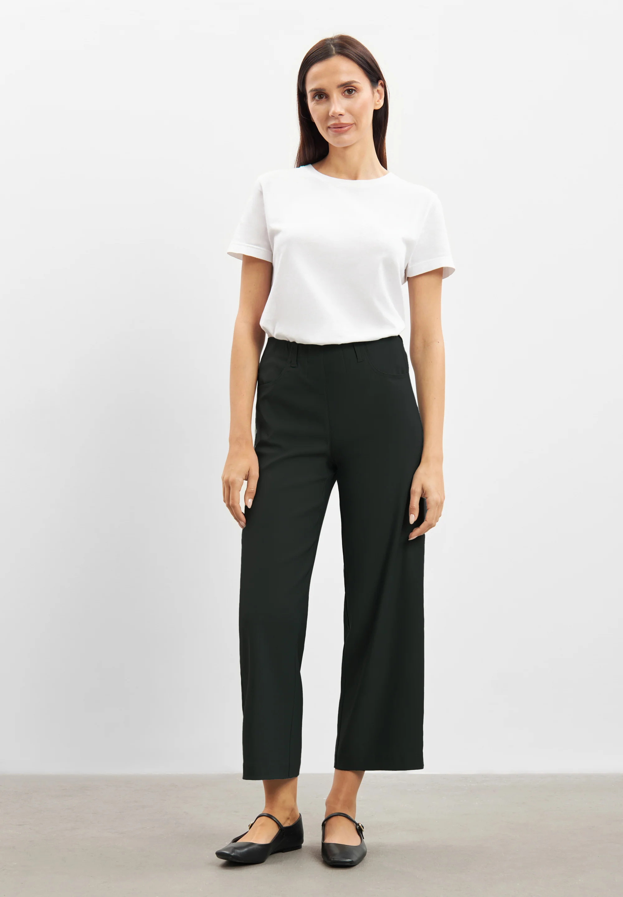 Donna Loose - Cropped - Black