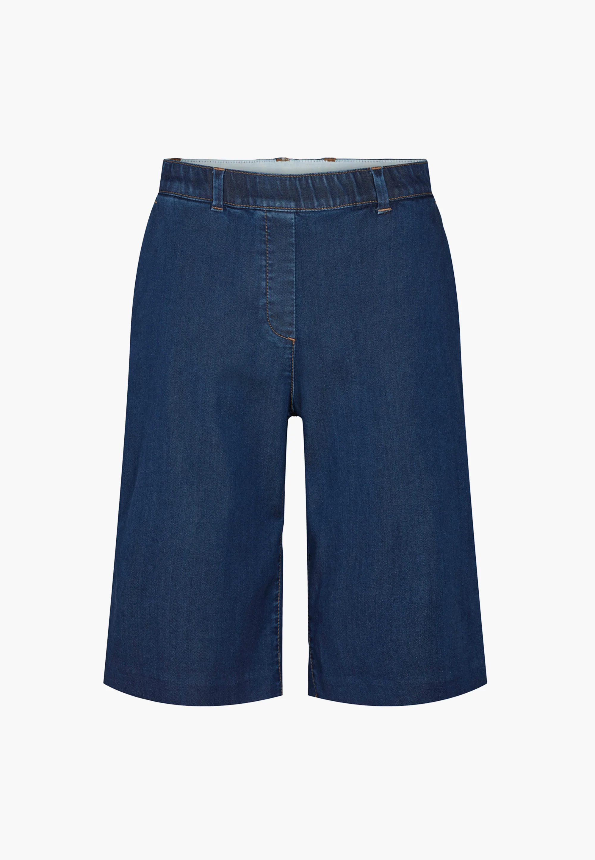 Phoebe Loose Shorts - Medium Blue Denim