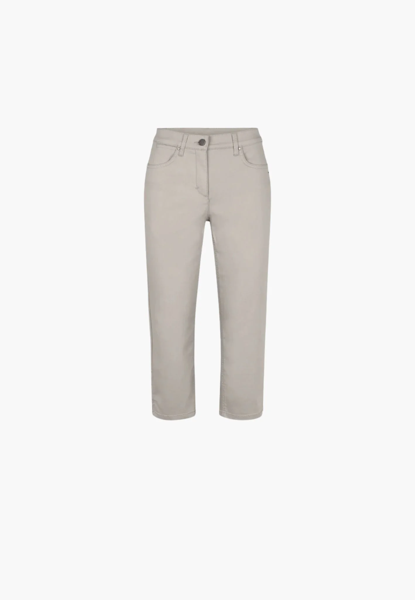 Charlotte Capri Regular - Medium Length - Grey Sand