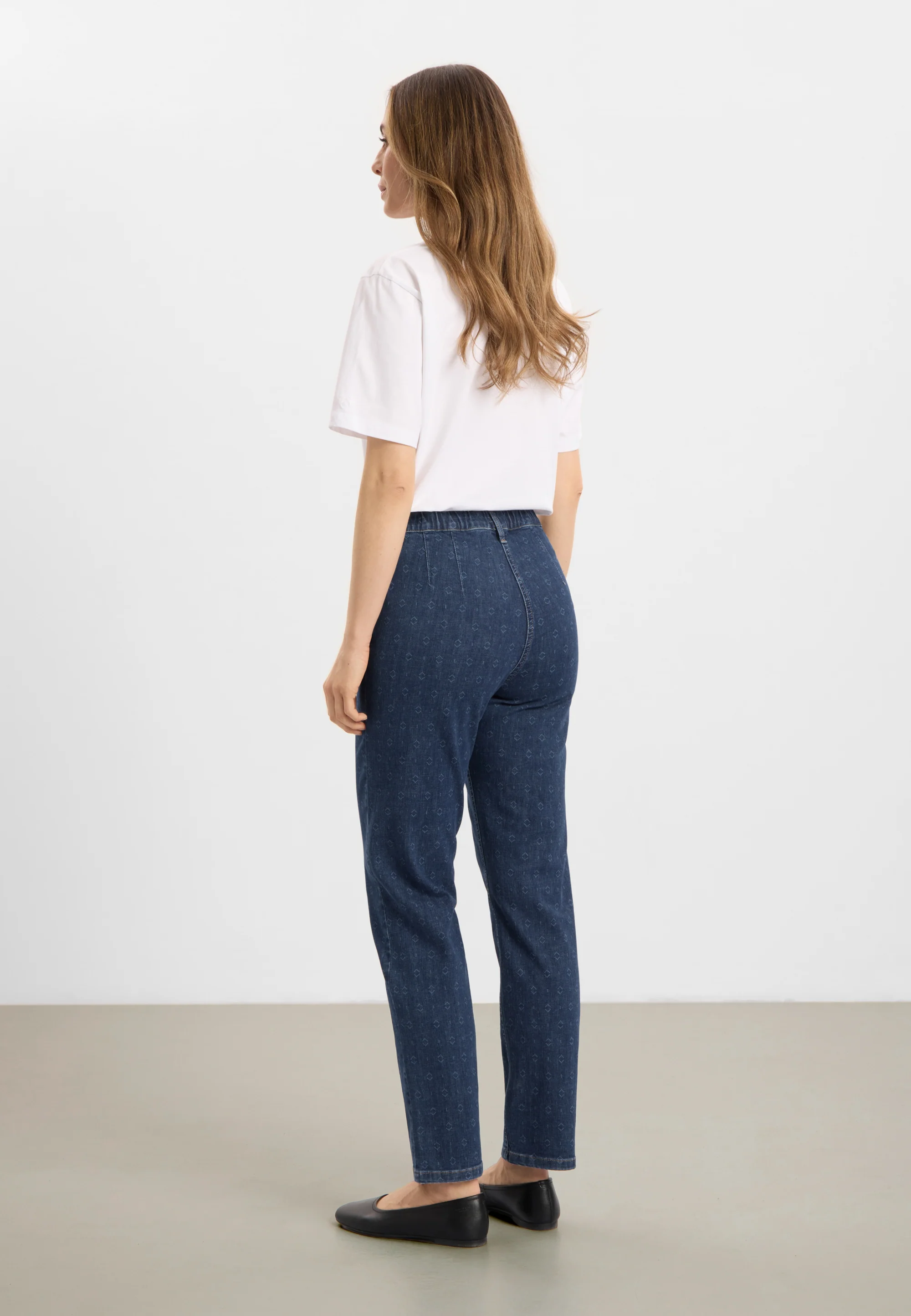 Kelly Regular - Short Length - Blue sashiko - Image 2
