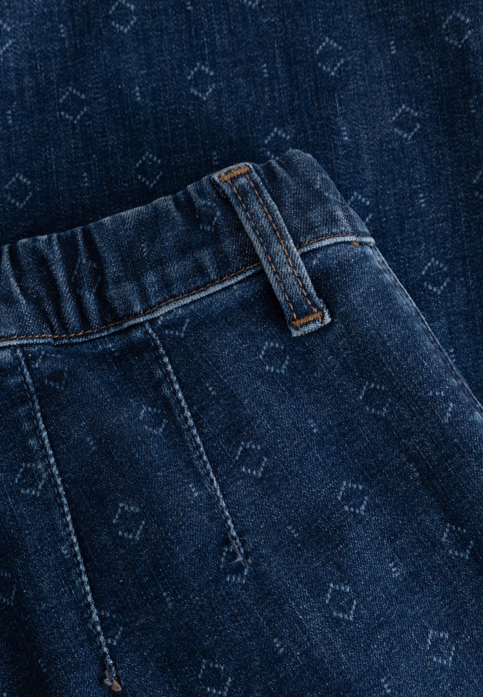 Kelly Regular - Short Length - Blue sashiko - Image 5