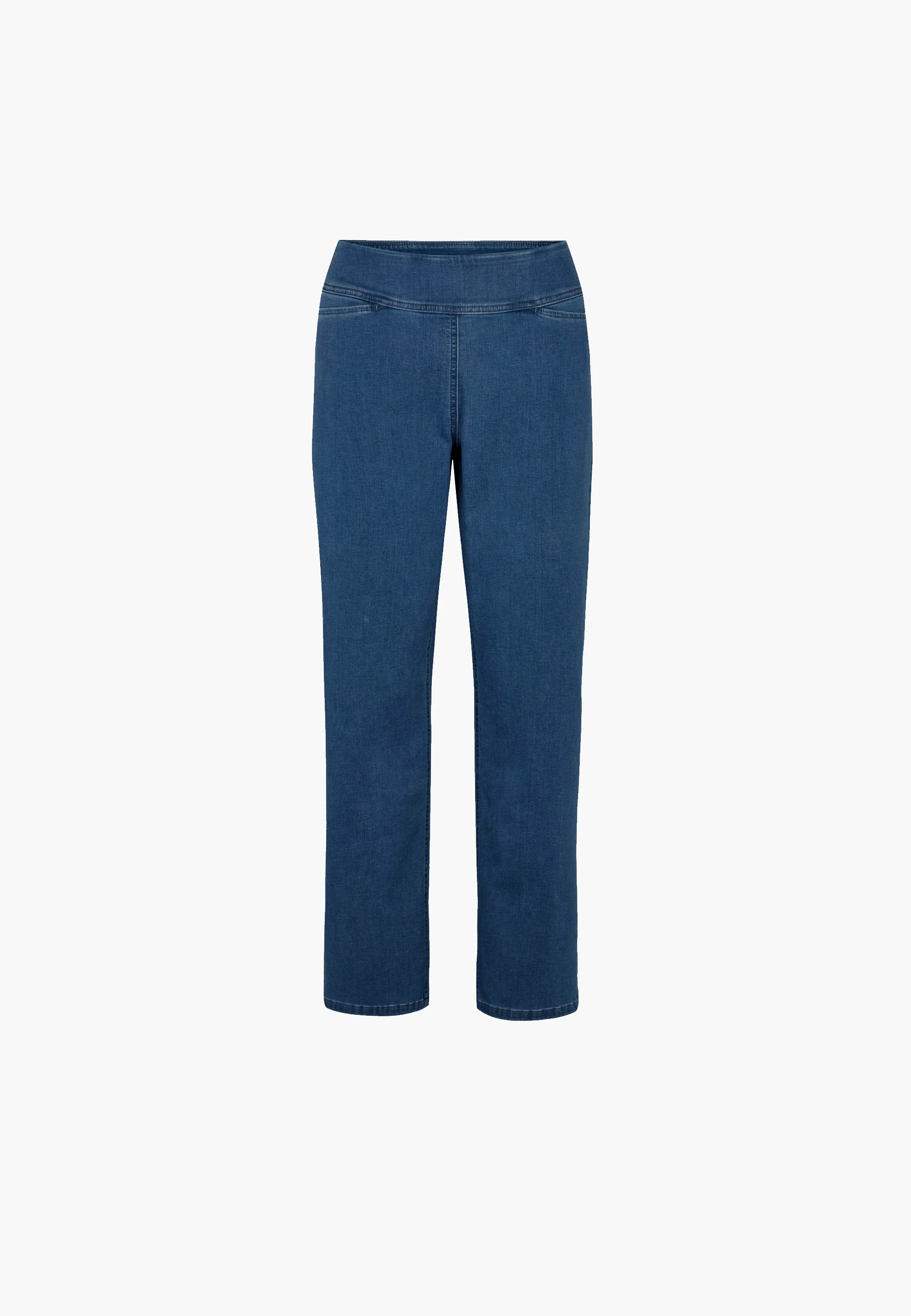 Thea Straight - Short Length - Blue Denim - Image 2
