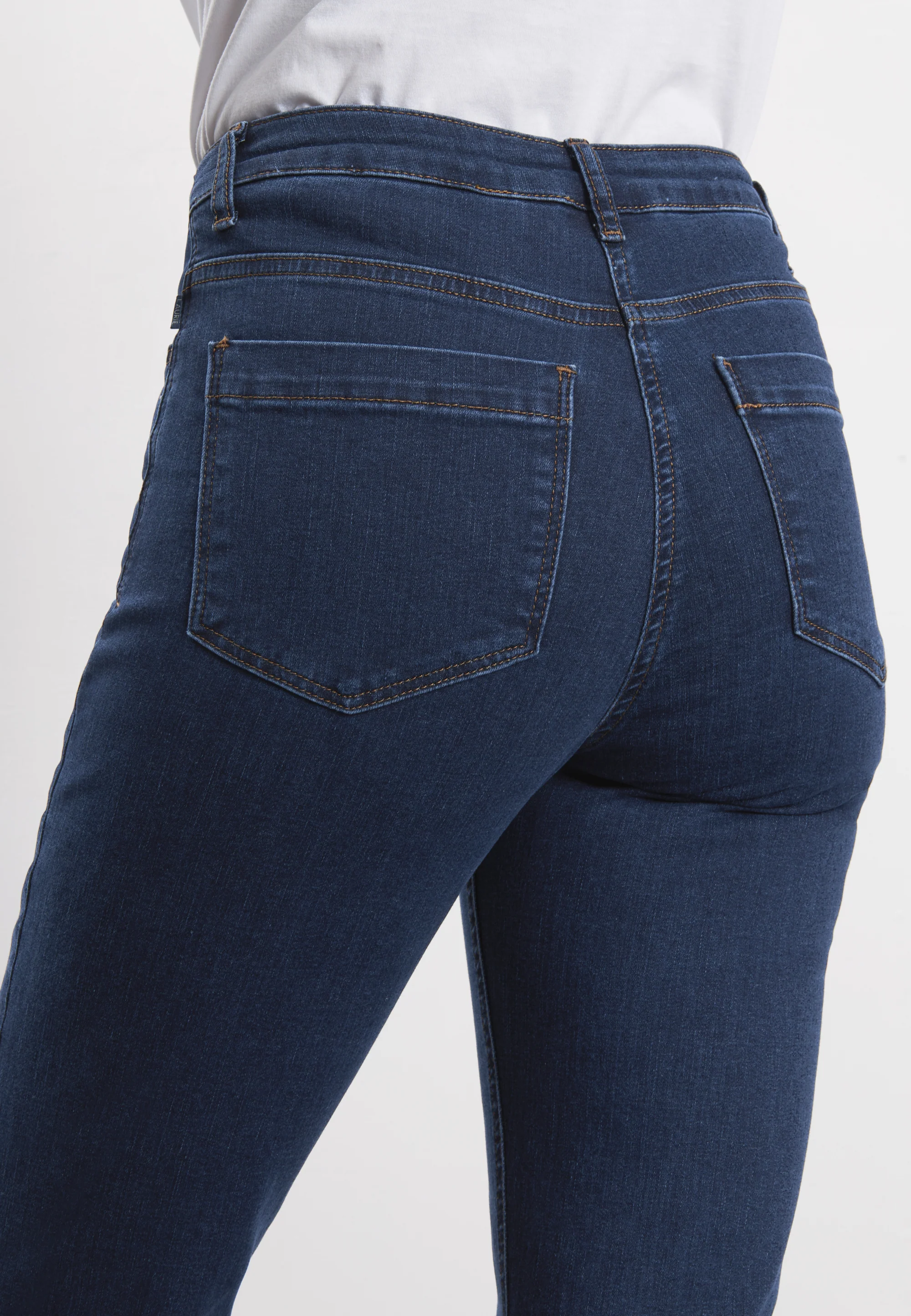 Charlotte Regular - Medium Length - Dark Blue Denim - Image 4
