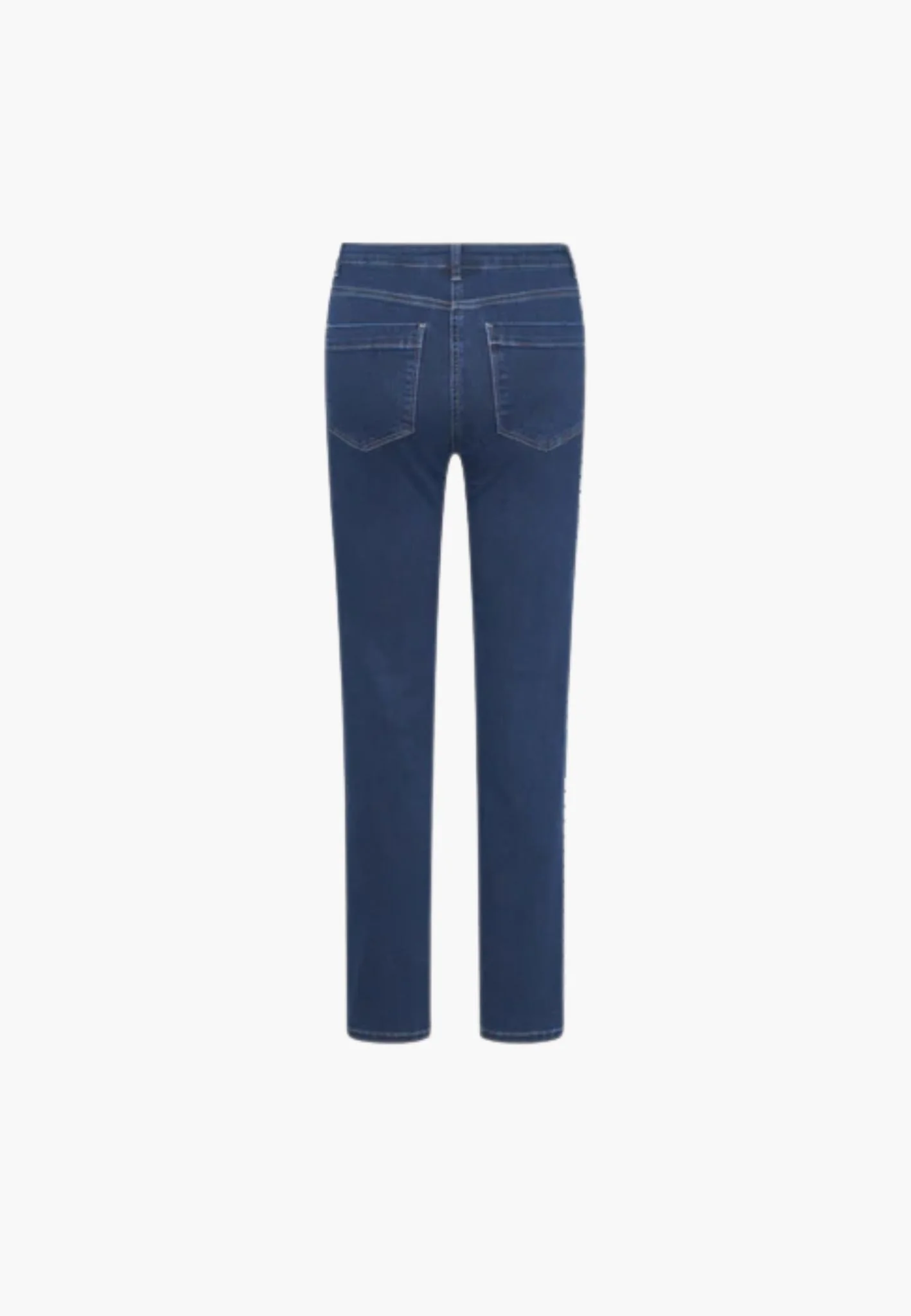 Charlotte Regular - Medium Length - Dark Blue Denim - Image 8