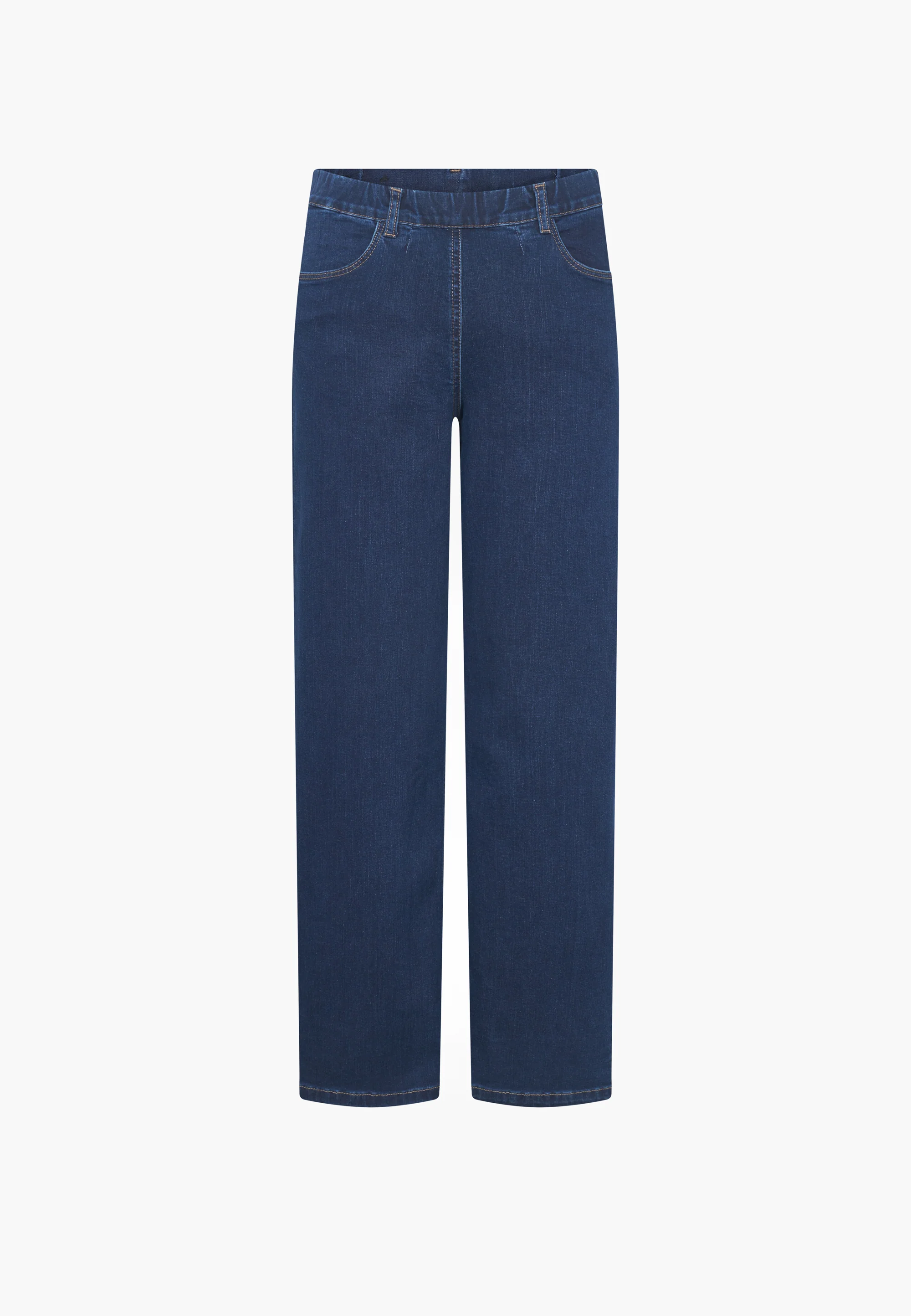 Donna Loose - Long Length - Dark Blue Denim - Image 2