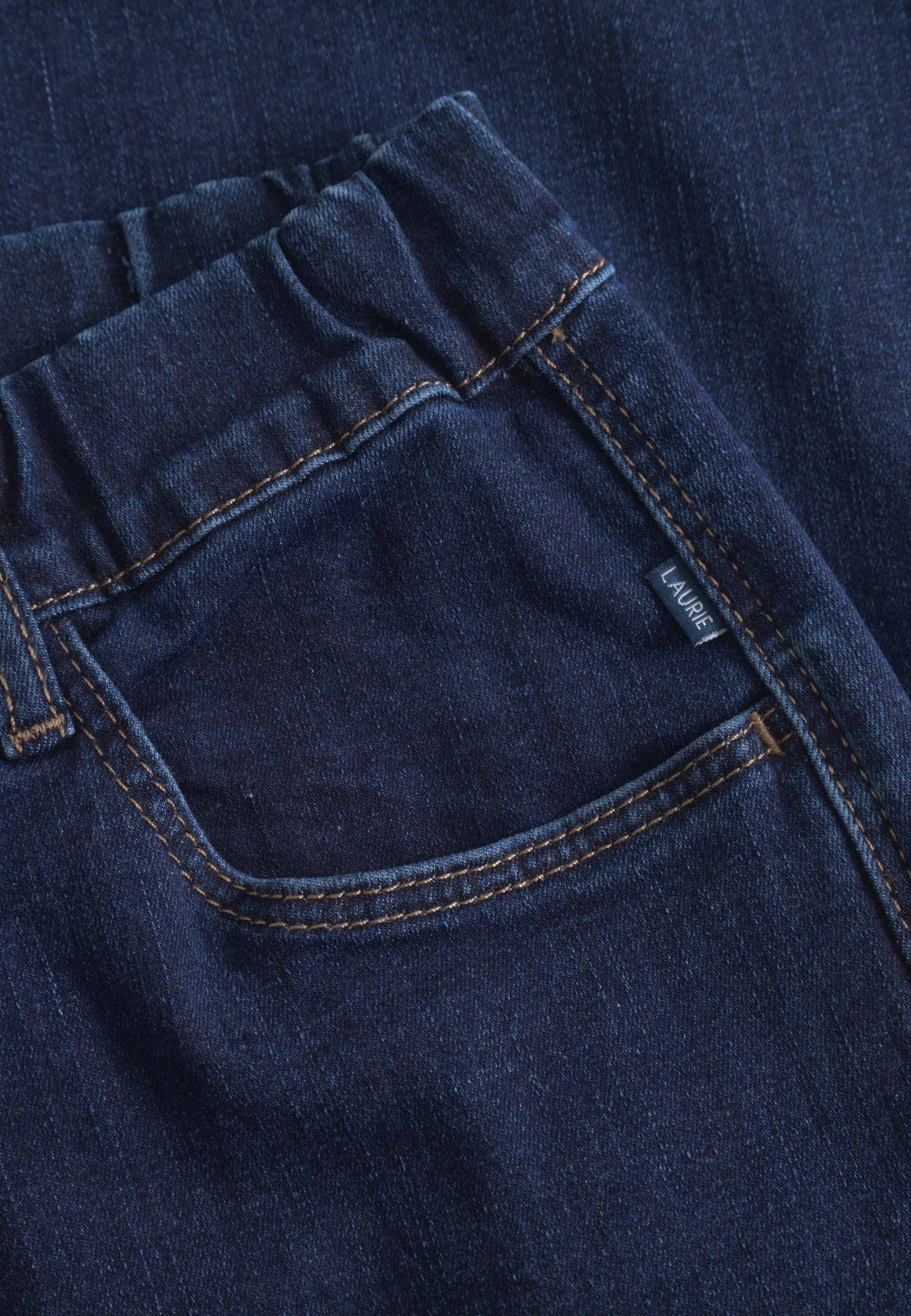 Donna Loose - Long Length - Dark Blue Denim - Image 6