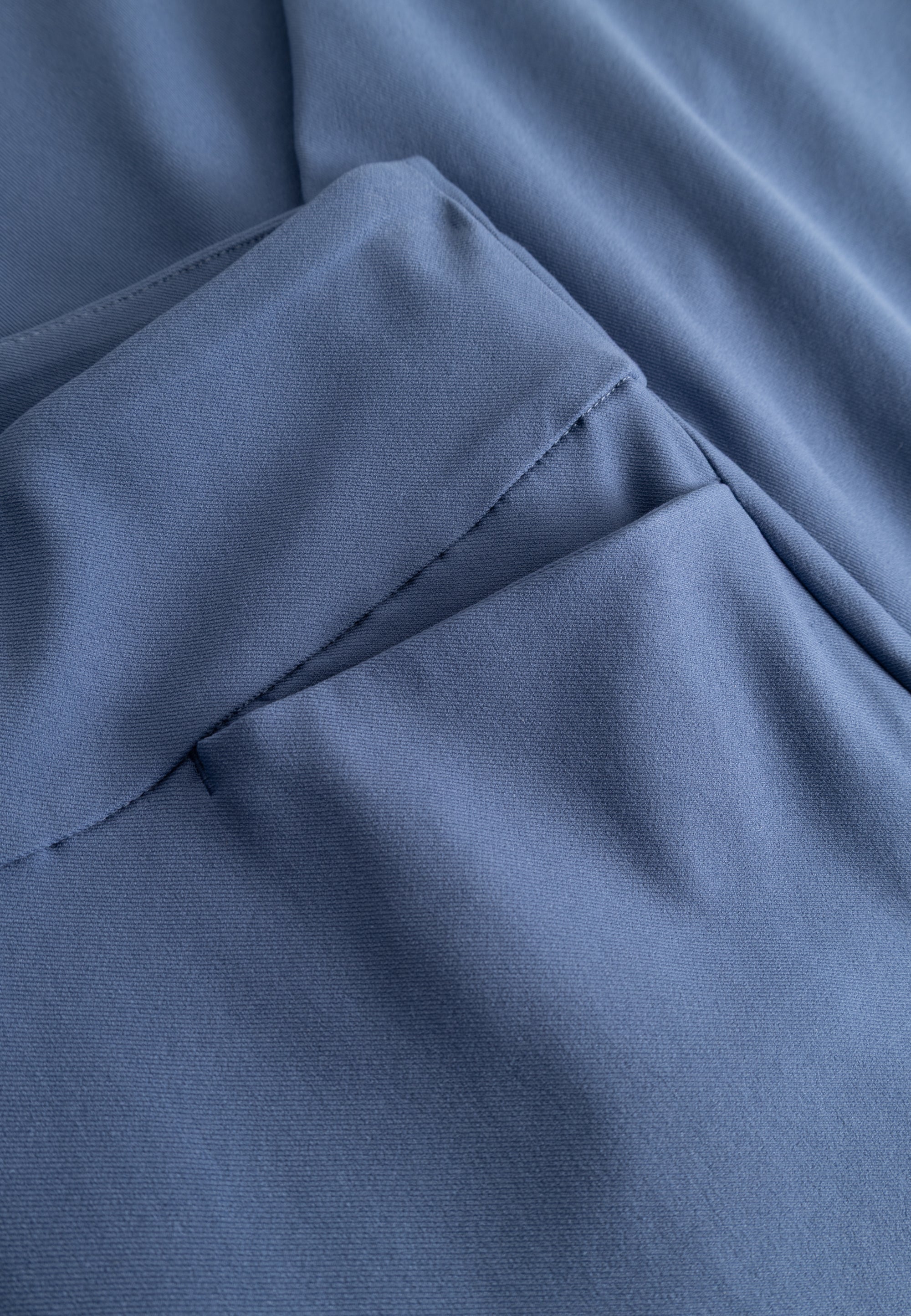 Thea Straight - Short Length - Blue - Image 5