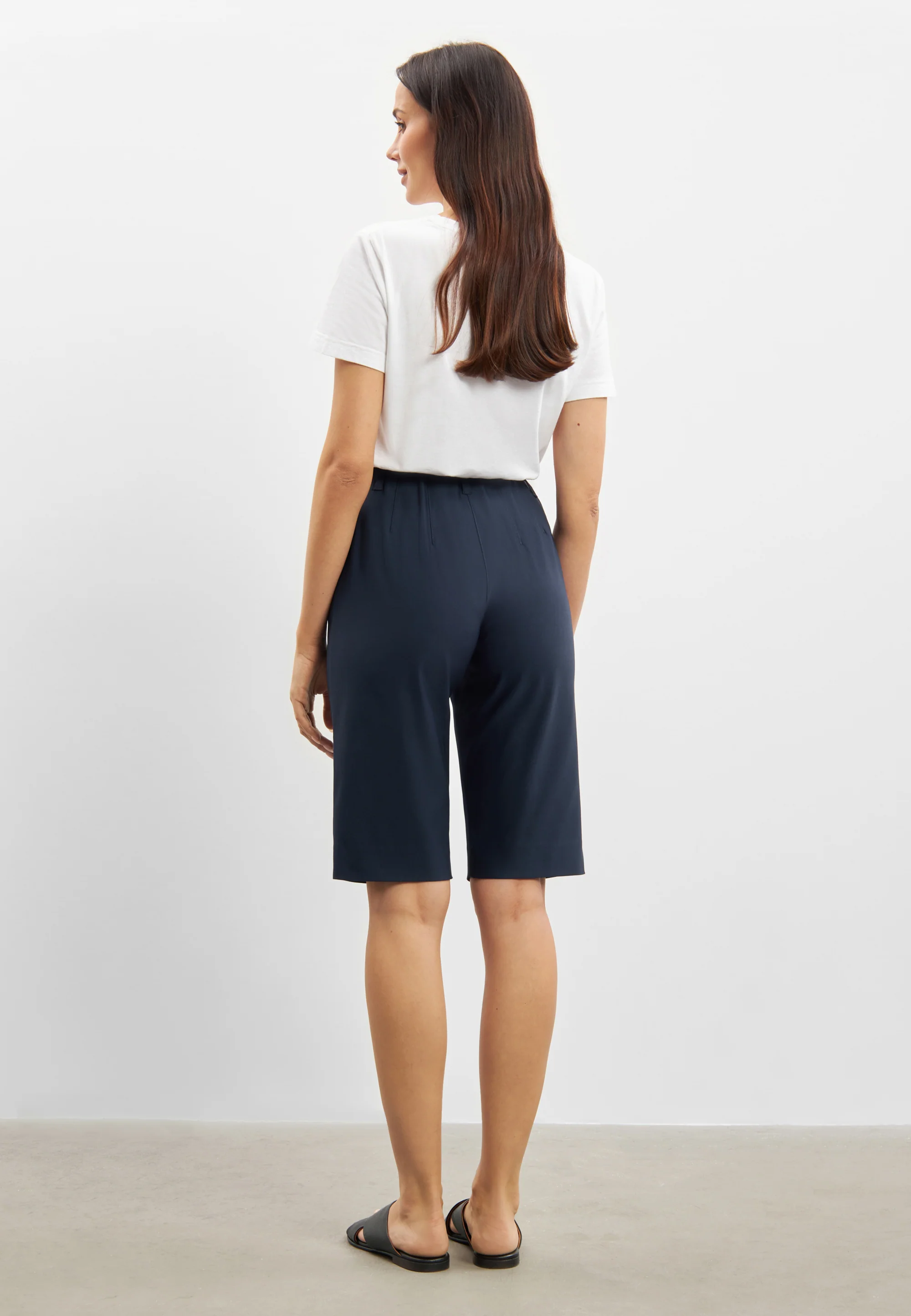Kelly Regular Shorts - Navy - Image 2