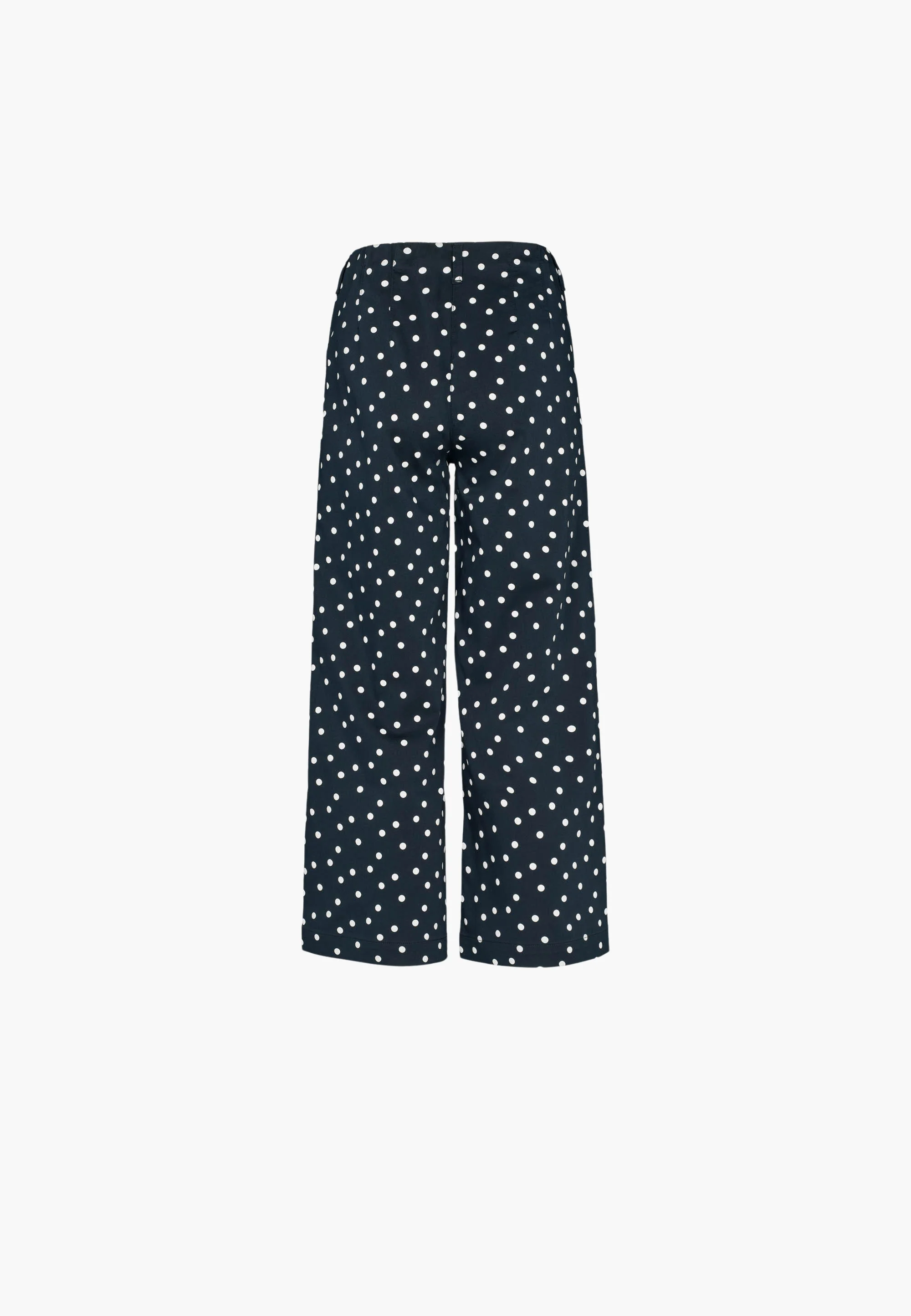 Donna Loose - Cropped - Navy white dot - Image 2