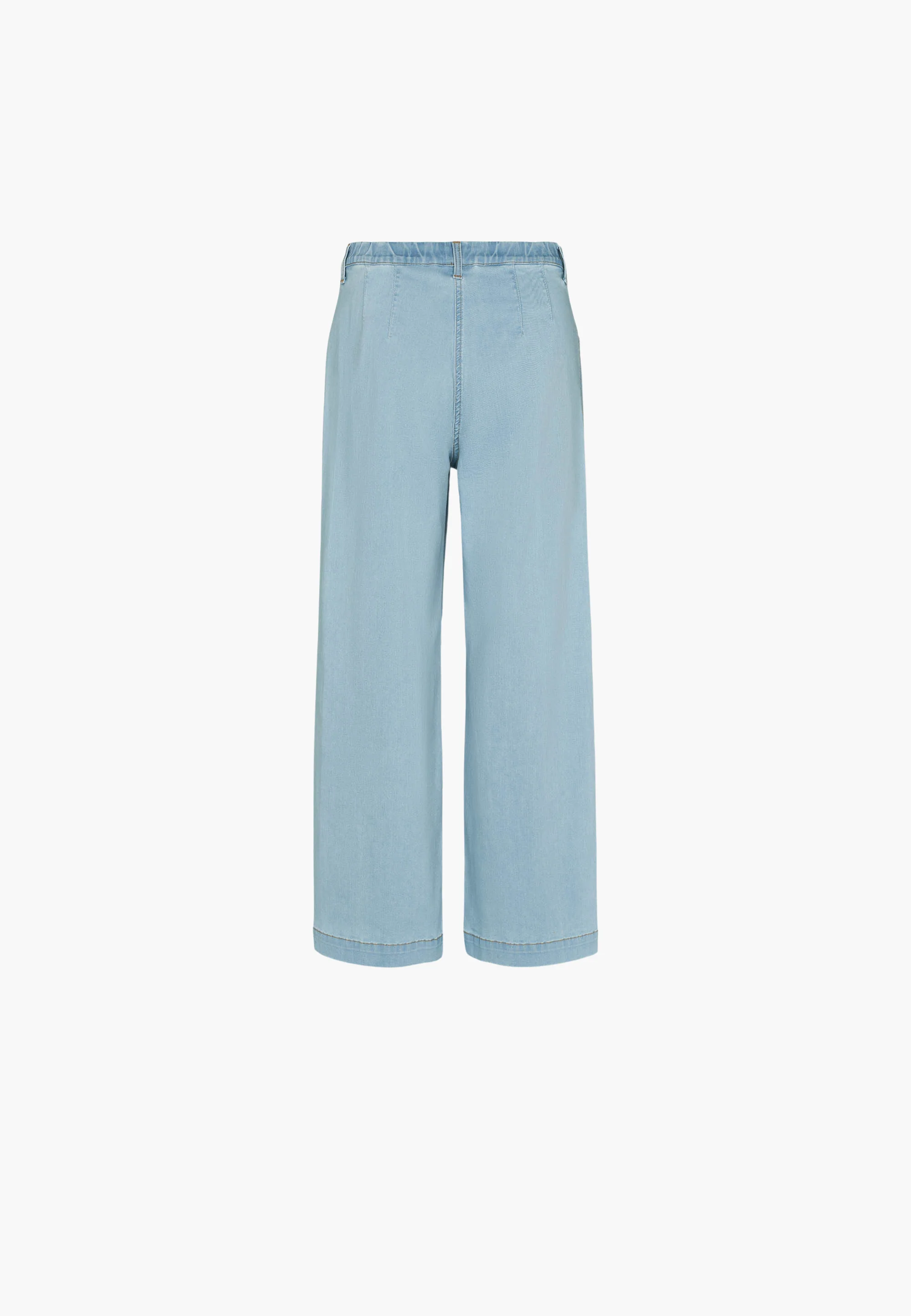 Donna Loose - Cropped - Light Blue Denim - Image 2