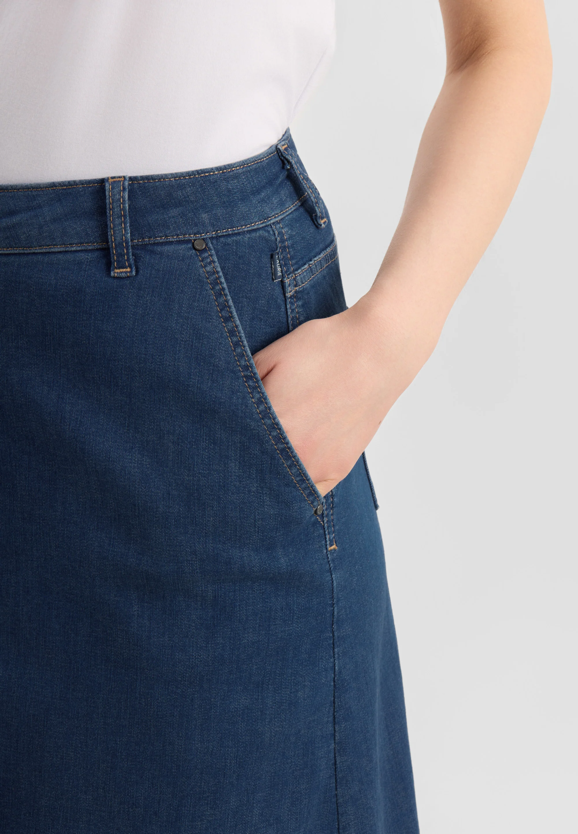 Aim skirt - 80 cm. - Blue Denim - Image 3