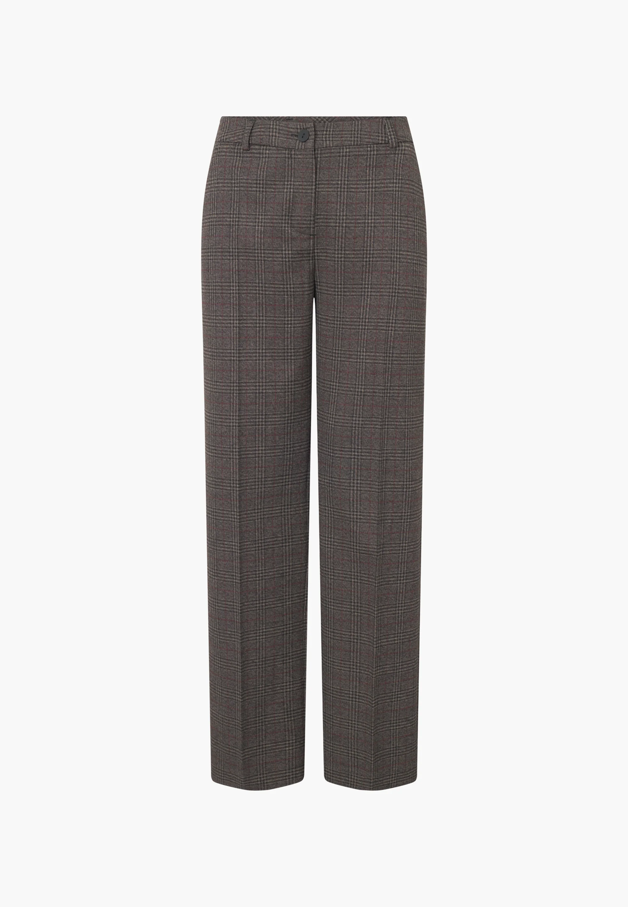 Judy Straight - Medium Length - Black Check - Image 2