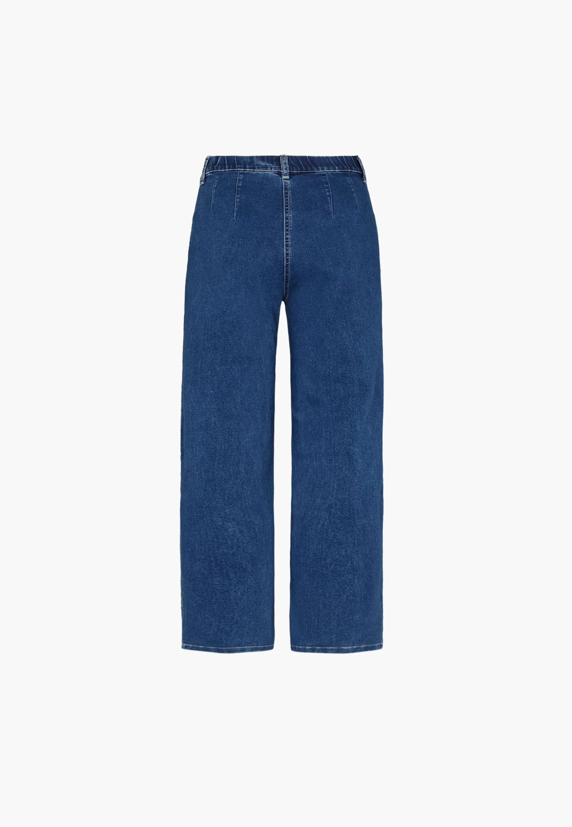 Donna Loose - Cropped - Blue Denim - Image 2