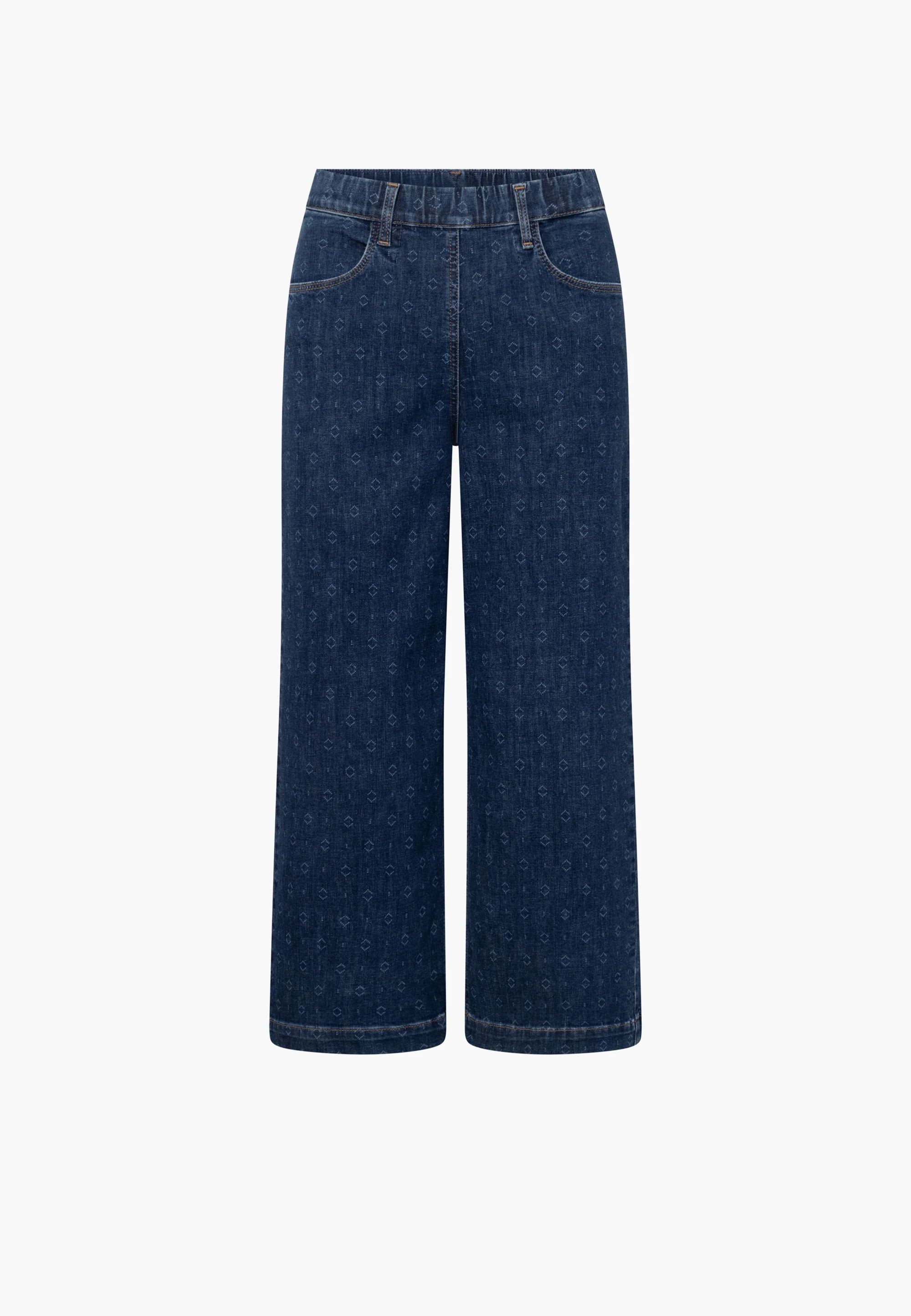 Donna Loose - Cropped - Blue sashiko - Image 3