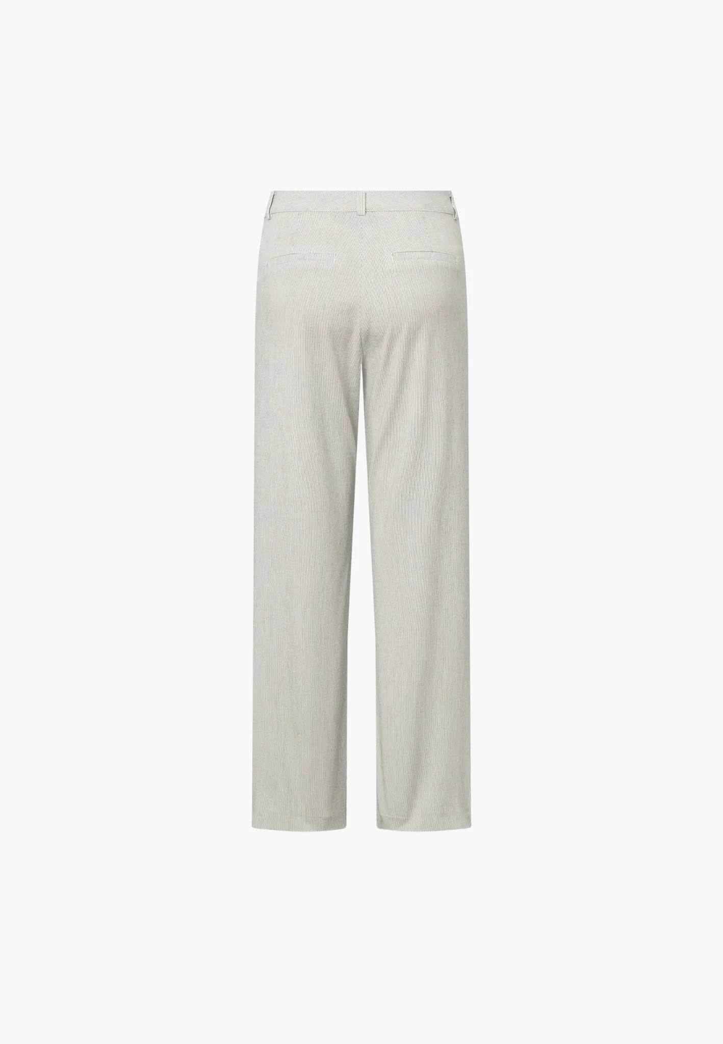 Judy Straight - Medium Length - White pinstripe - Image 2