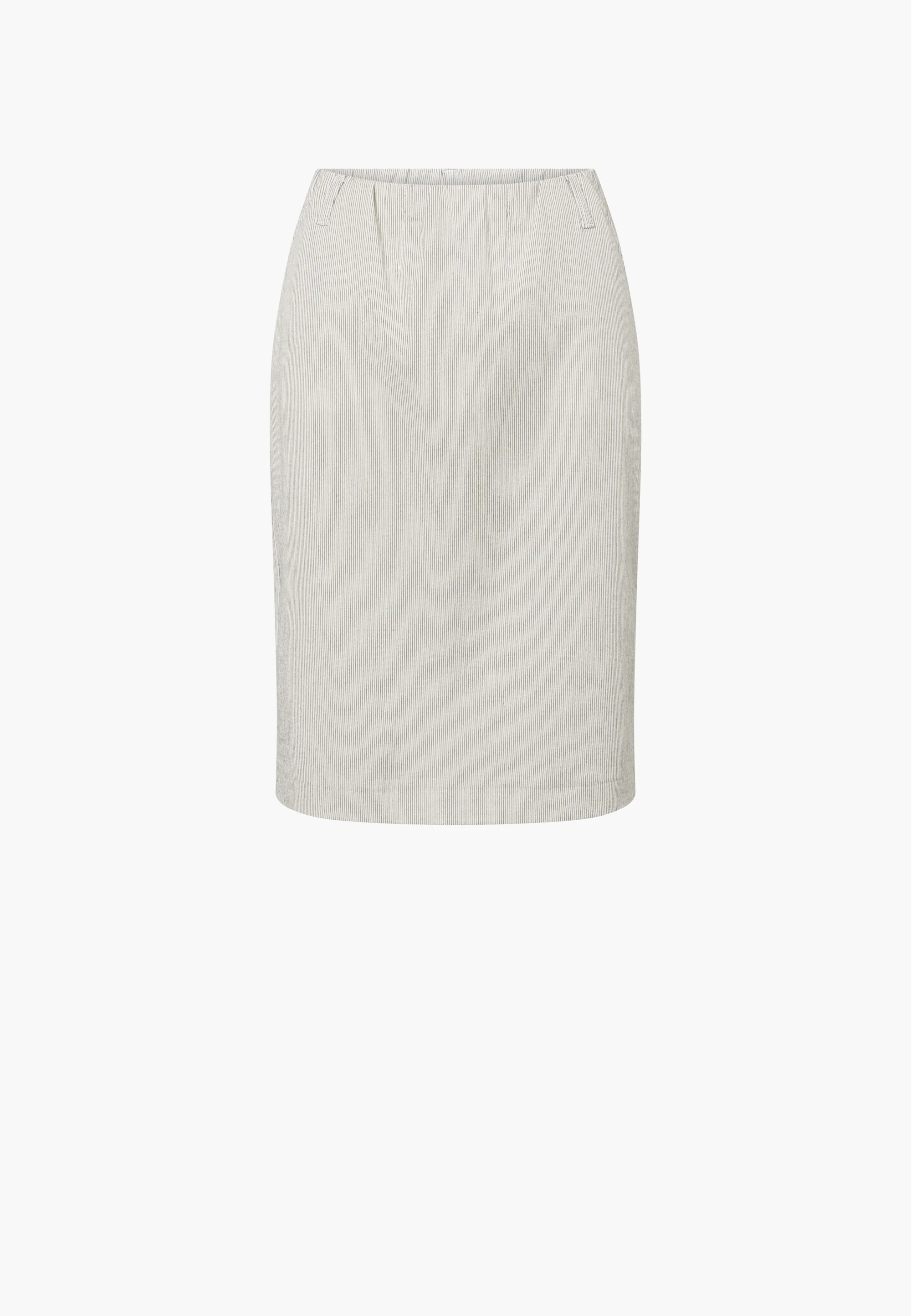 Simone Skirt - 62 cm. - White pinstripe - Image 7