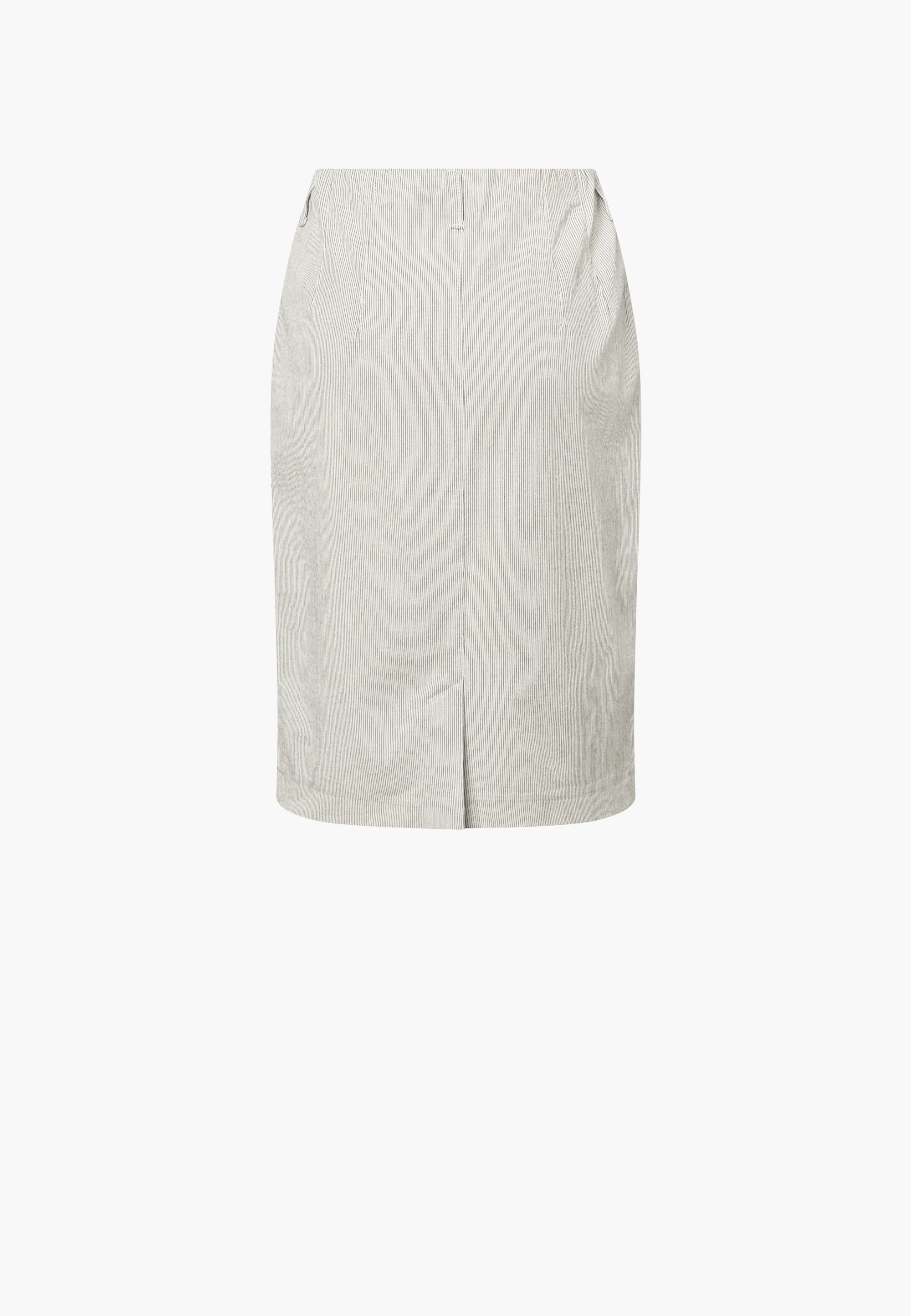 Simone Skirt - 62 cm. - White pinstripe - Image 8