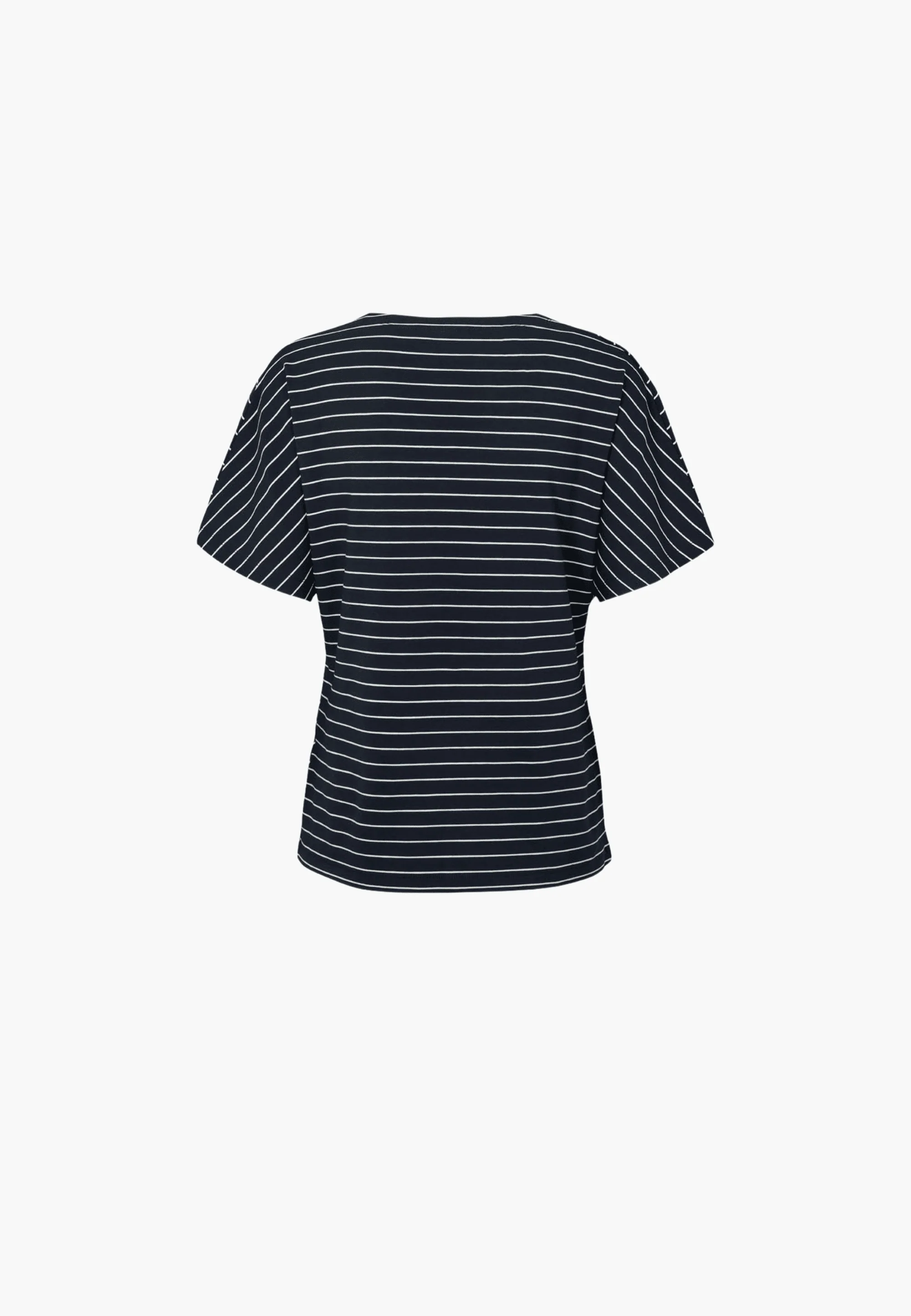 Ingrid Blouse SS - Navy Stripe - Image 5