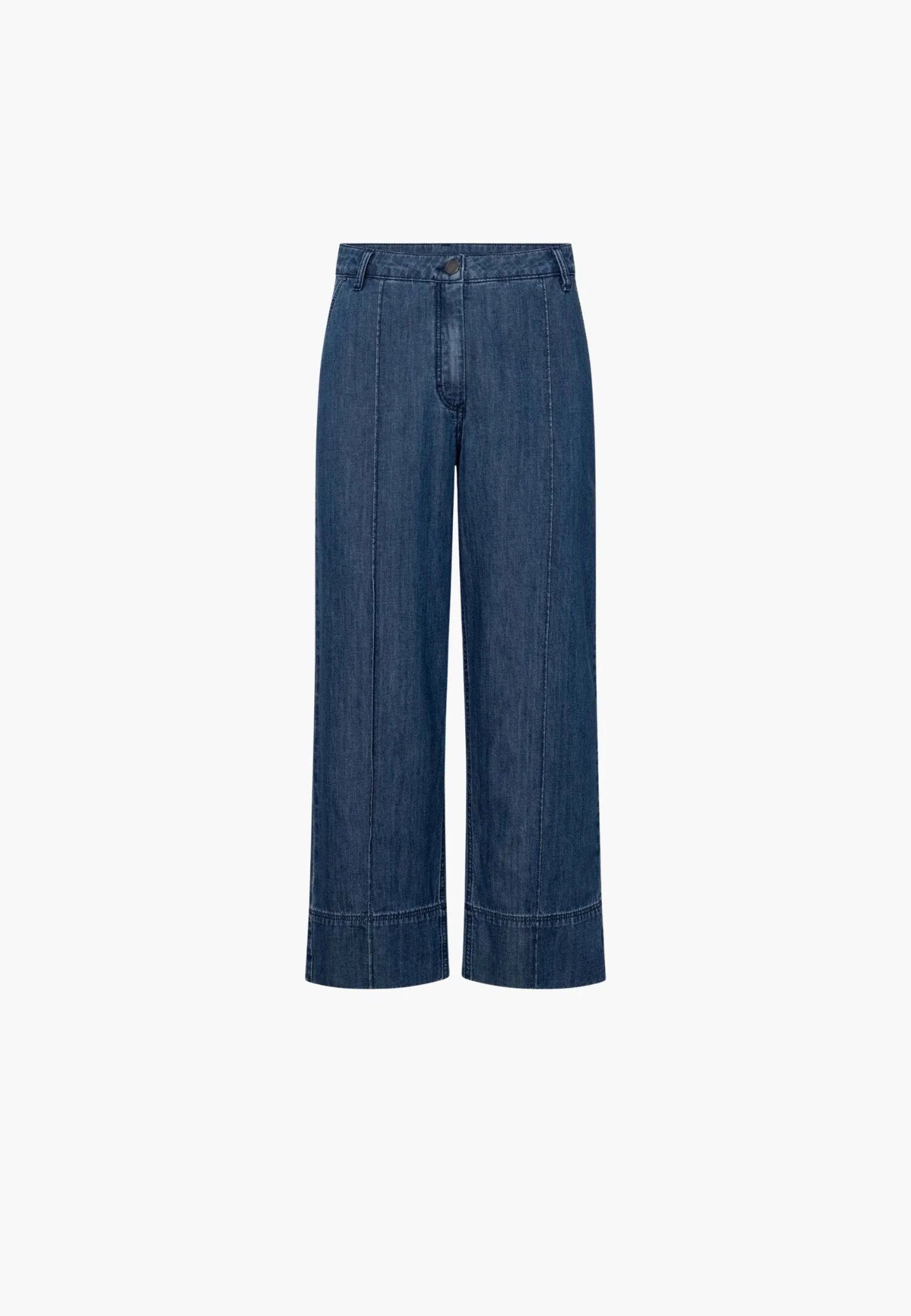 Camille Elastic Straight CL - Blue denim