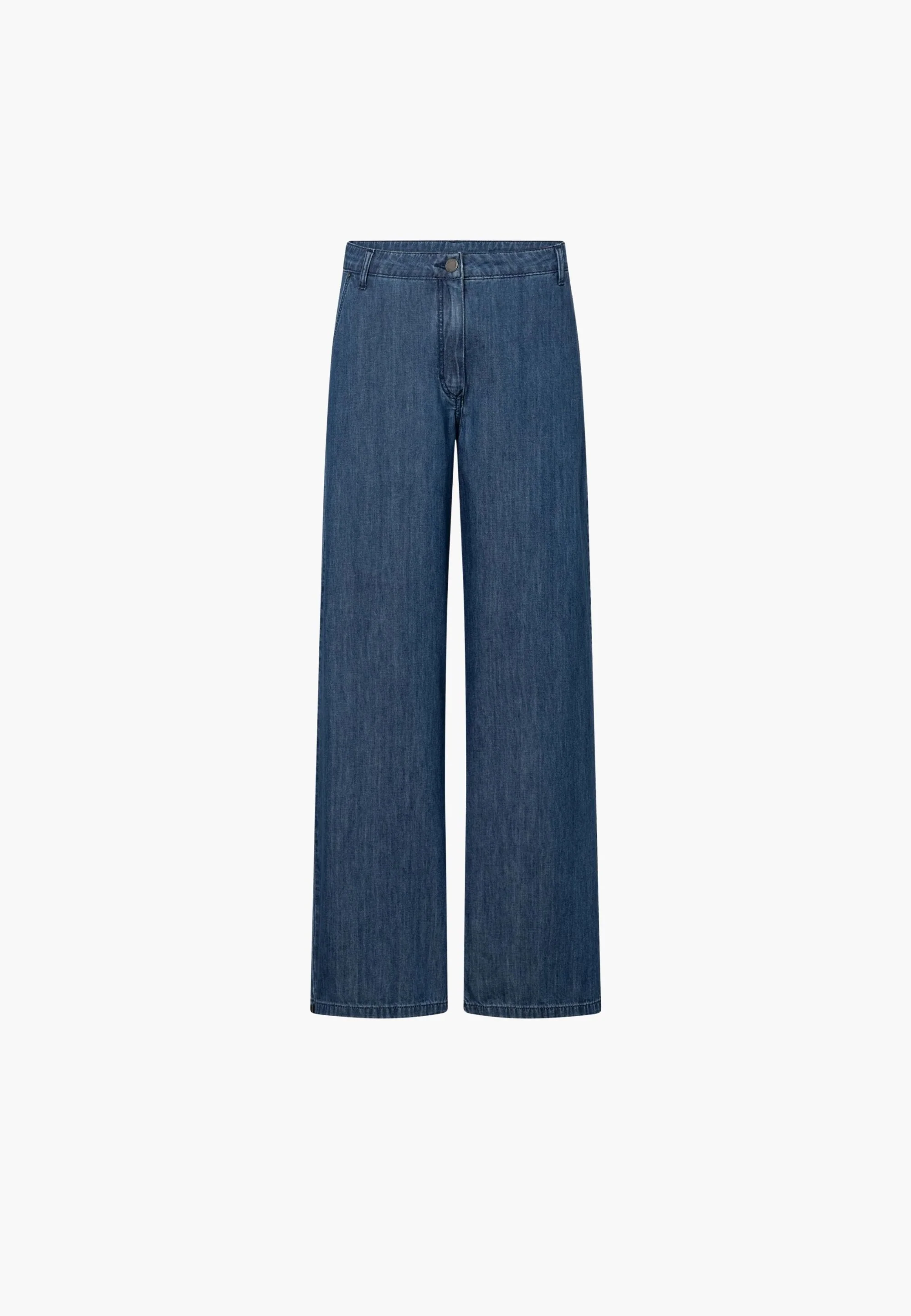 Charm Elastic Loose - Medium Length - Blue denim - Image 7