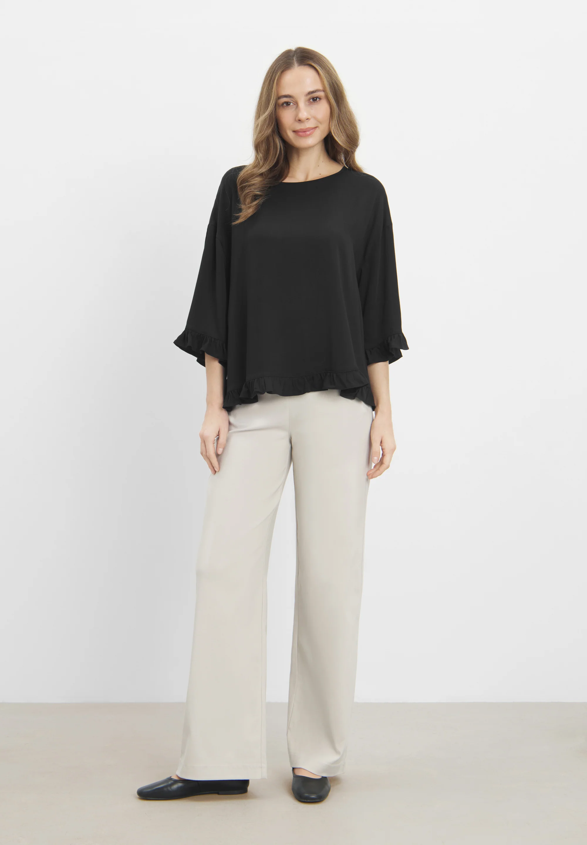 Nova Blouse SS - Black