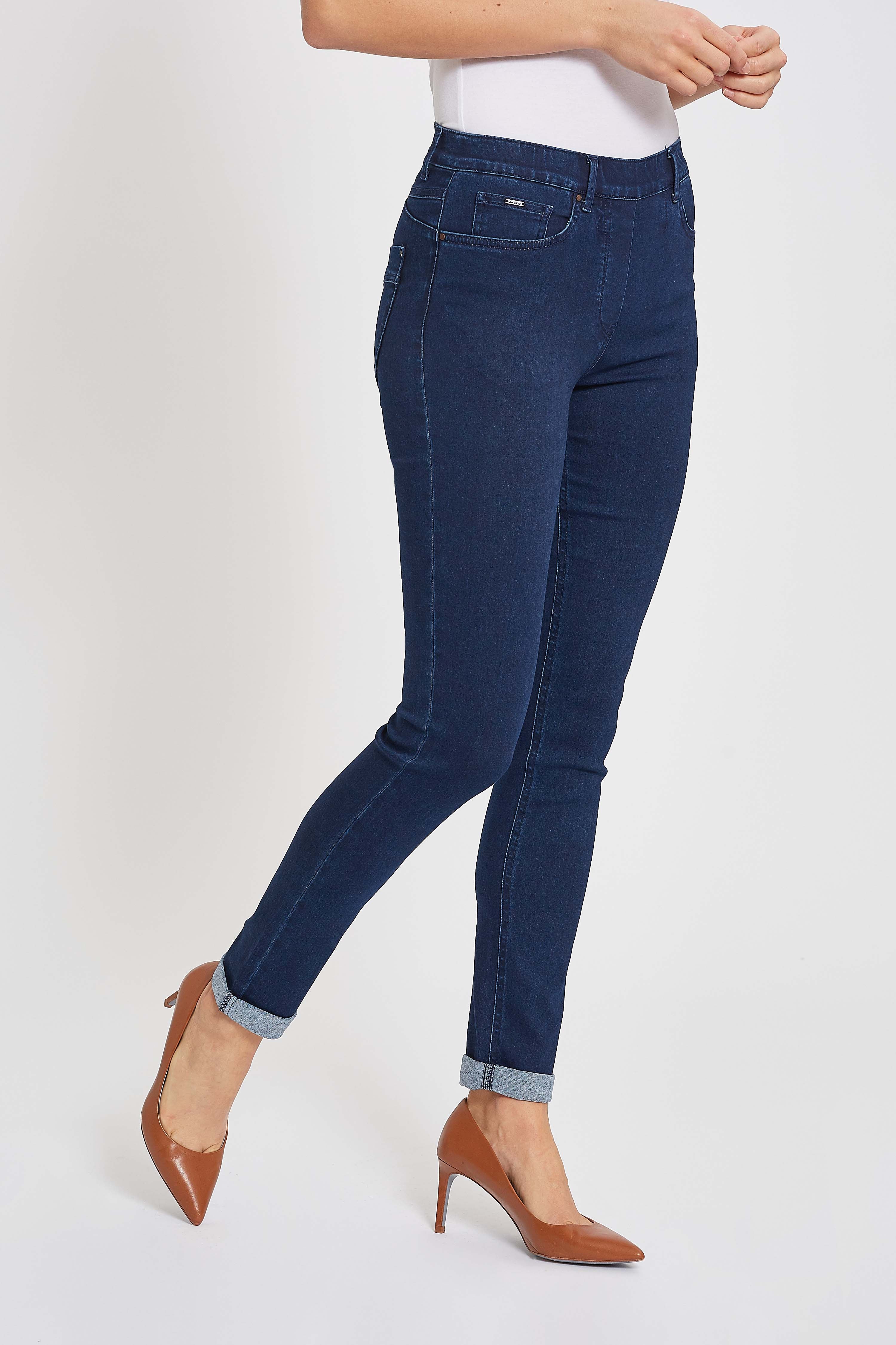 Faith Turn Slim - Short Length - Denim Washed - Image 2