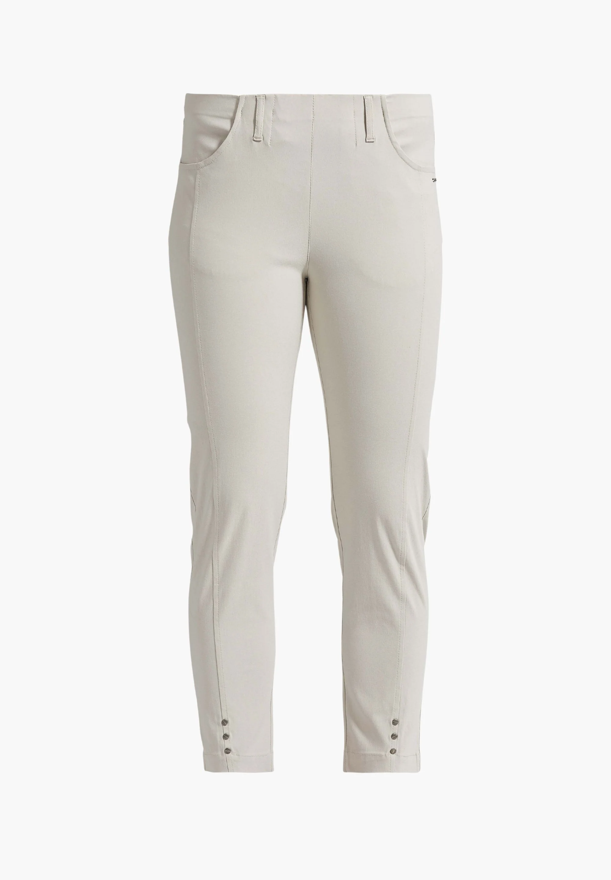 Chloe Slim - Cropped - Grey Sand