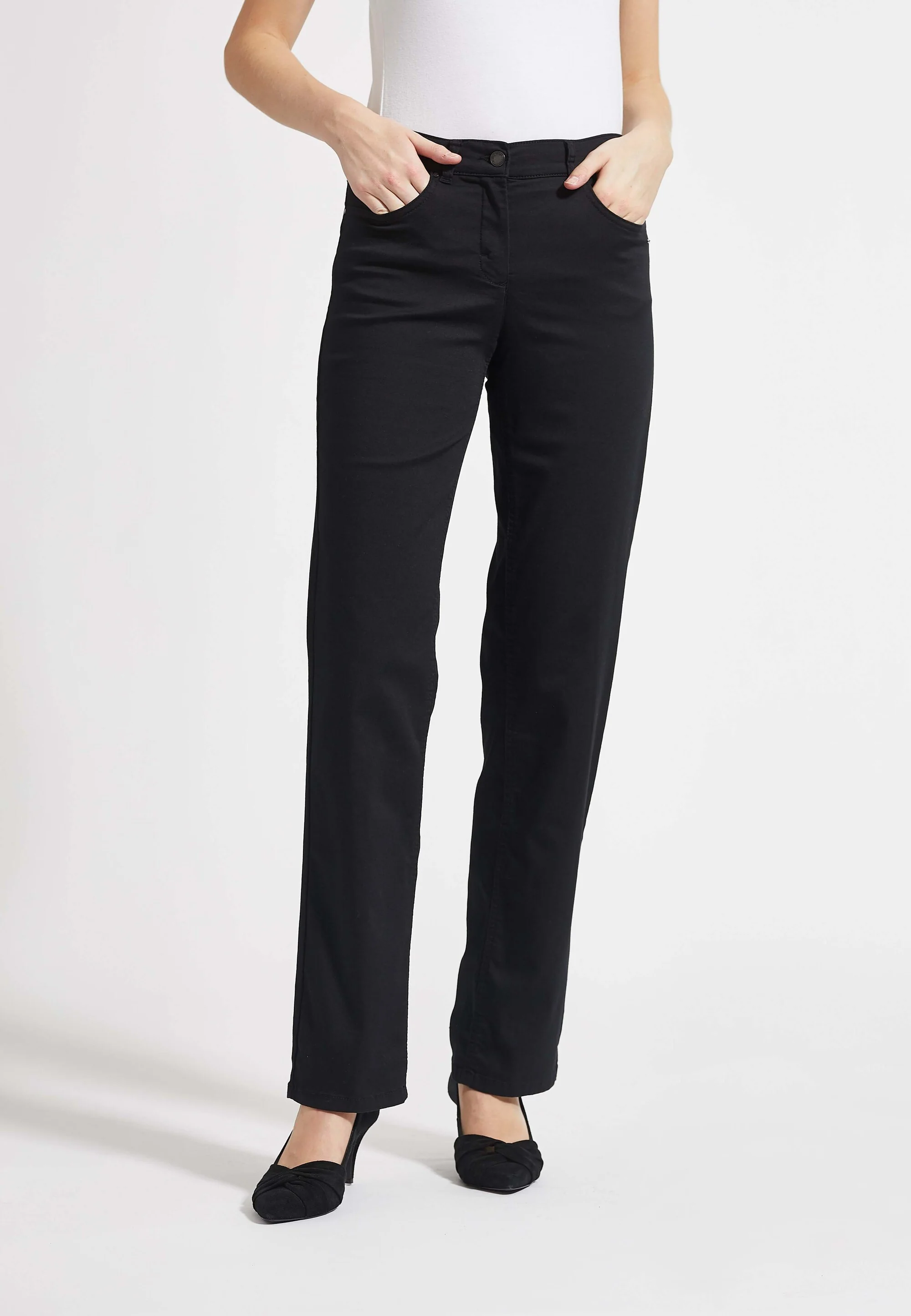 Amelia Straight - Long Length - Black - Image 5