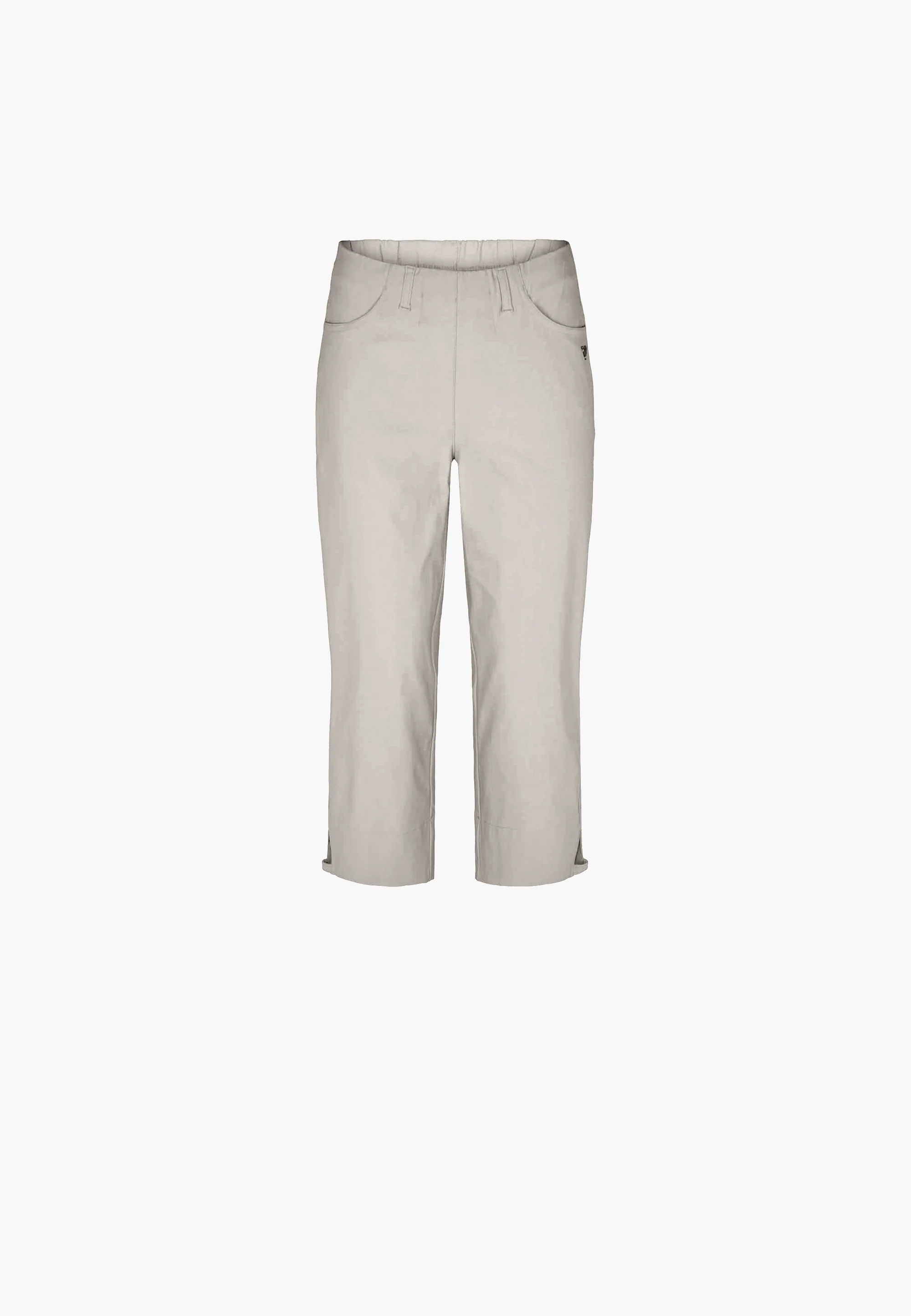 Anabelle Regular Capri Medium Length - Grey Sand