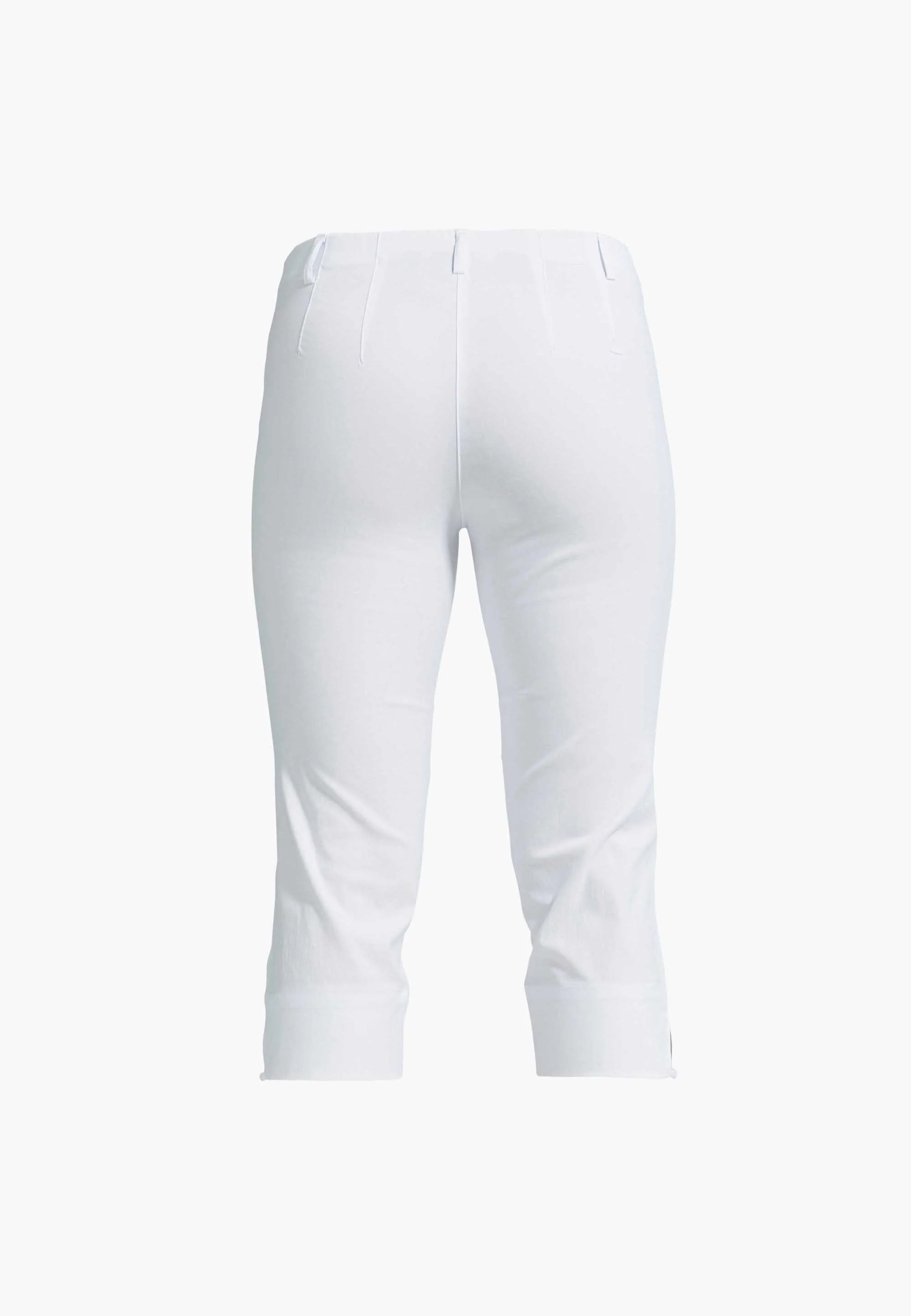 Anabelle Regular Capri Medium Length - White - Image 2